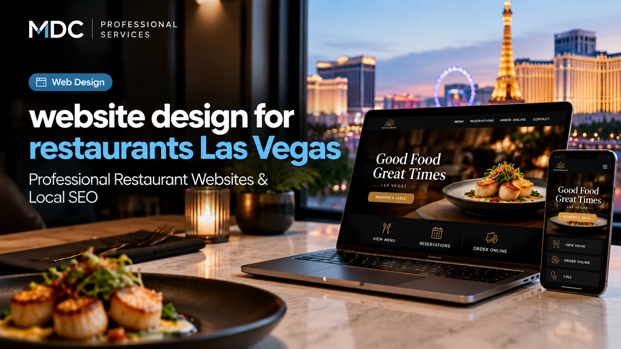 website design for restaurants Las Vegas featured poster