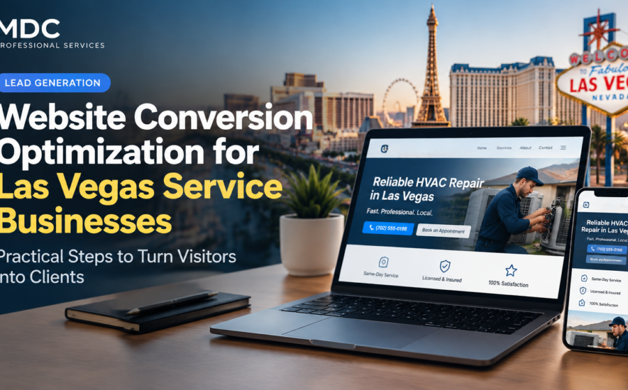 Website Conversion Optimization for Las Vegas Service Businesses featured poster