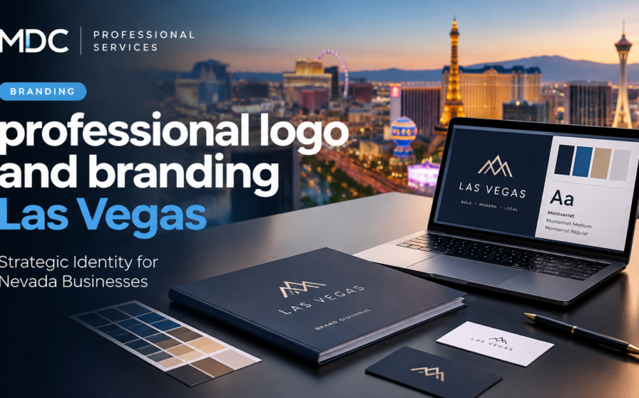 professional logo and branding Las Vegas featured poster