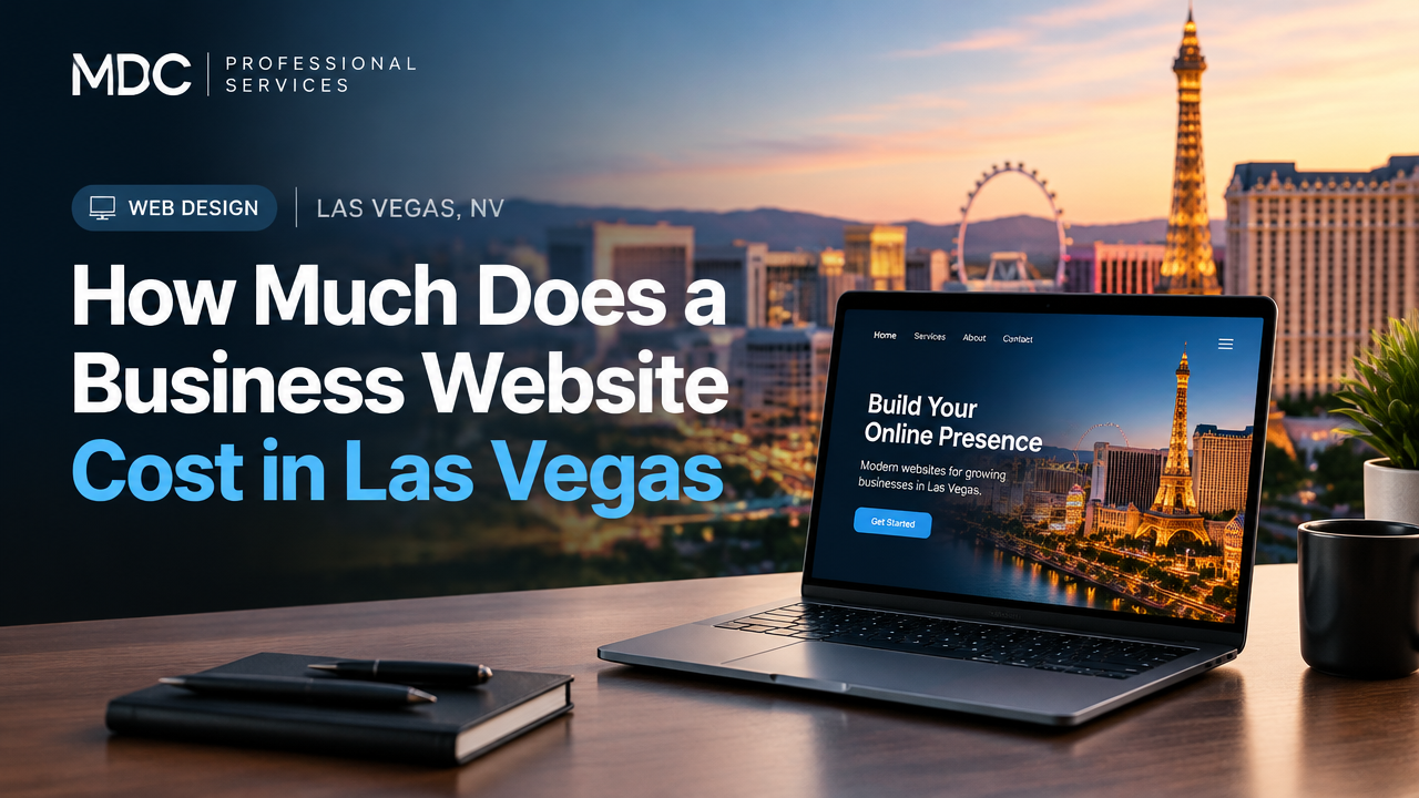 How Much Does a Business Website Cost in Las Vegas featured poster